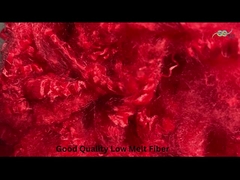 Lekkie włókna włókna poliestrowe o niskiej roztopieniu