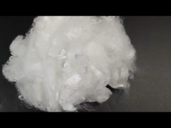 64 mm syntetyczne włókna ludzkie niskoprzepływowe poliester do poduszki