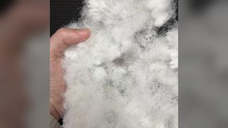 Puste włókno odcinkowe o wymiarach 60 D × 76 mm o wysokiej wytrzymałości na rozciąganie, sztywne, grube włókno do polerowania i szorowania