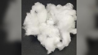 Ekologiczne włókno PLA 4D × 32 mm do wyrobów nietkanych