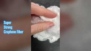 Długotrwałe włókno grafenowe o wysokim module Younga i dużej wytrzymałości na rozciąganie dla przemysłu lotniczego i bi