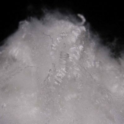 kupować Białe włókna z poliestru 51 mm Wyróżnienie ekologiczne Mikrofiber do wypełniania poduszek produkcja online