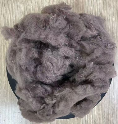 Dobra cena. Semi-twarda, błyszcząca, z recyklingu poliestrowa włókna podstawowe 5D 32mm, wielbłąd w Internecie