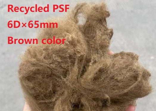 Dobra cena. 6D × 65mm włókna z poliestru 100% poliestrowe szczątki surowiec poliestrowy włókna z poliestru z dobrą odpornością na uderzenia i okrągły kształt w Internecie