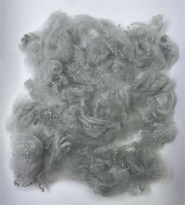 Dobra cena. Recycled Polyester Staple Fiber 2.5D 51mm Grey with Moisture Regain 0.4% and Last Fastener 4 Or Above w Internecie