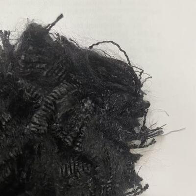 Włókno poliakrylonitrylowe wstępnie utlenione POF o wysokiej odporności na temperaturę, długość cięcia 51 mm do zastosowań w miejscach pożaru